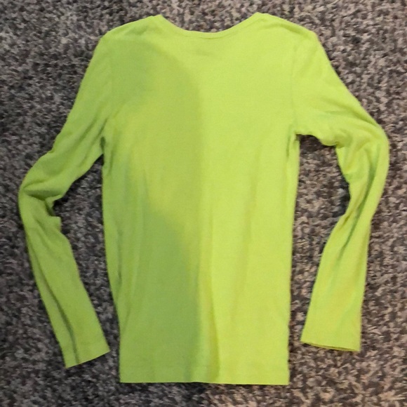 Lime green shirt - Picture 3 of 3